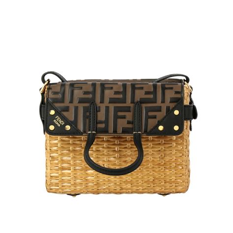 borse donna fendi flip pelle nero|borse femminili.